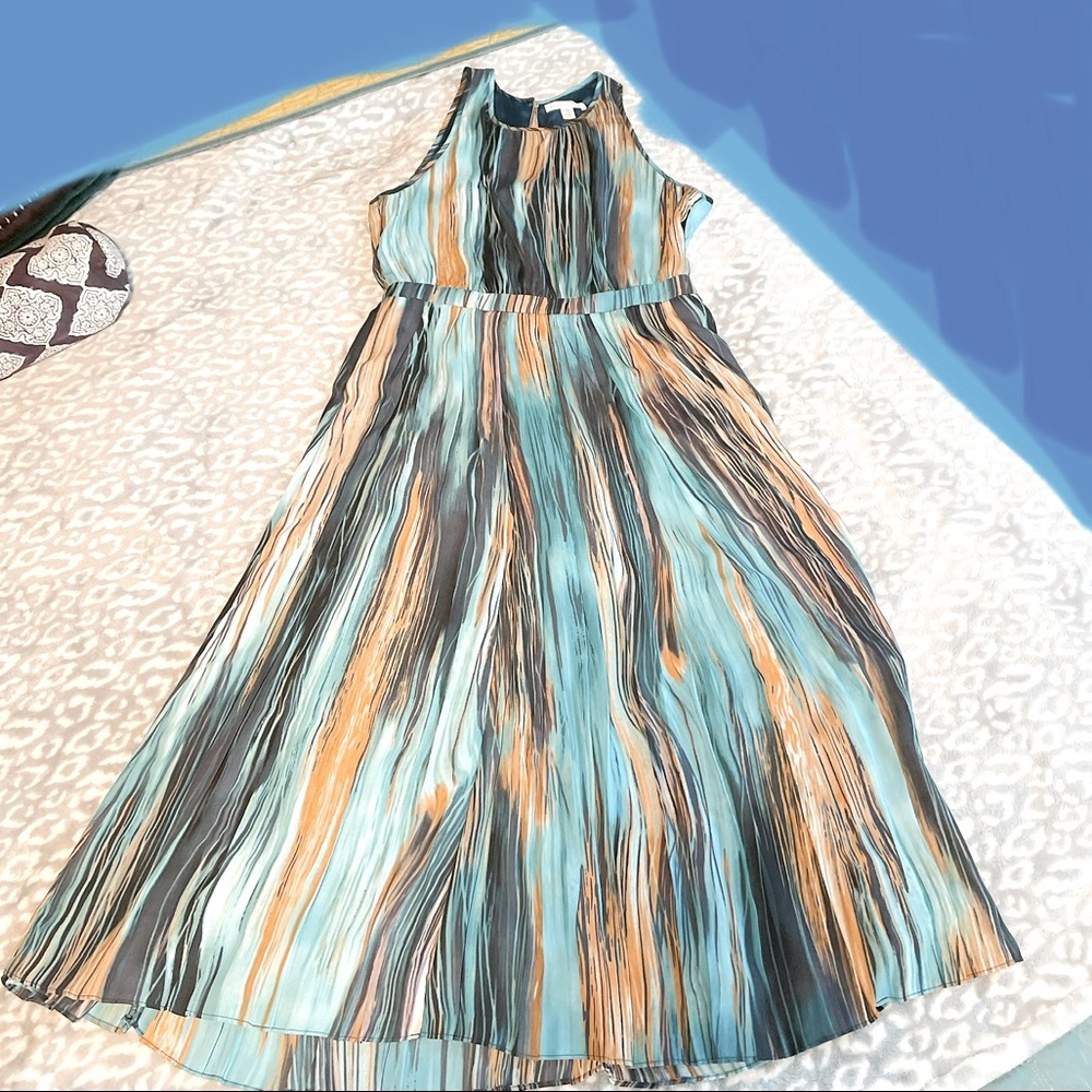 Anthropologie maxi dress- petite sz10 dress NWOT